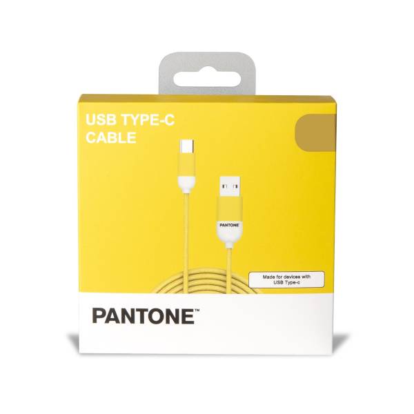Cable Pantone Usb-c A Usb-c 1.5m Amarillo