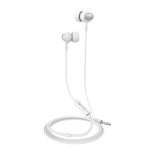 Auriculares Celly In-ear 3.5mm Blancos