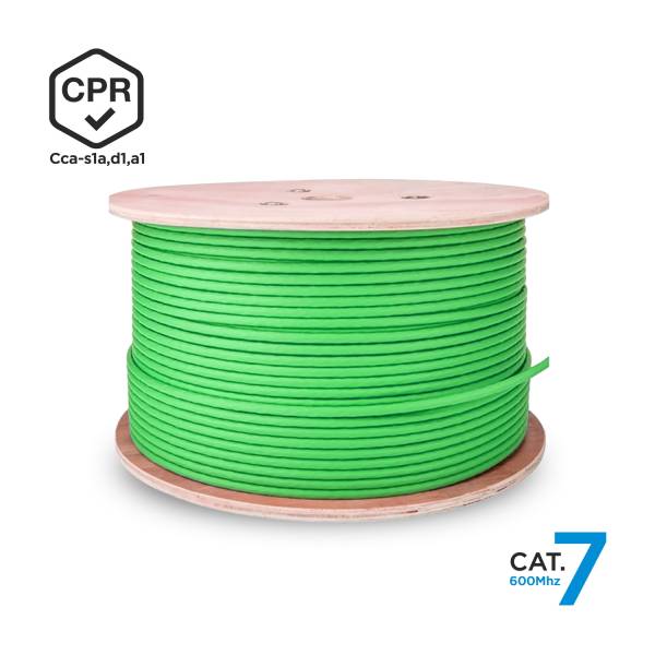 Cable Red Aisens Rj45 Cat7 S/ftp 305m Verde