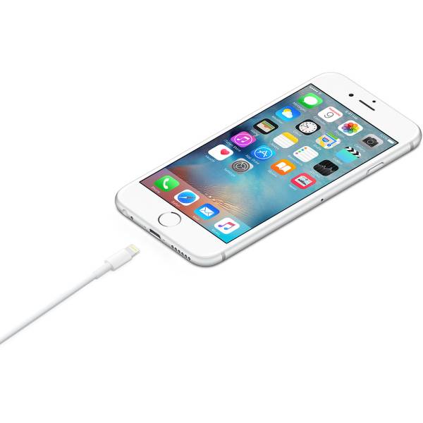 Cable Apple Lightning A Usb-a 2.0 1m Blanco