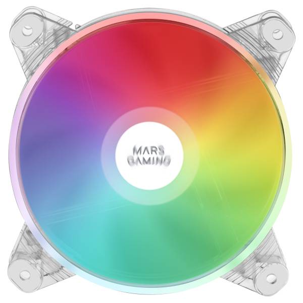Ventilador Mars Gaming 120mm Rgb Transparente