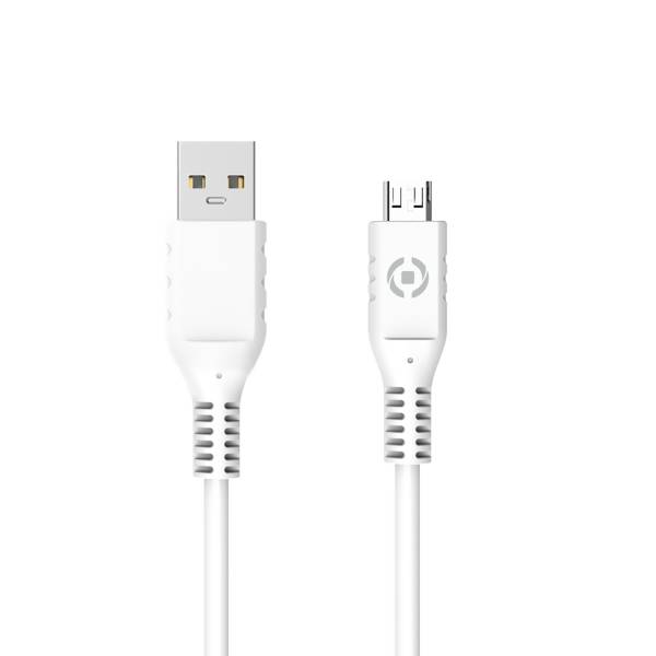 Cable Celly Usb-a A Musb 1m Blanco