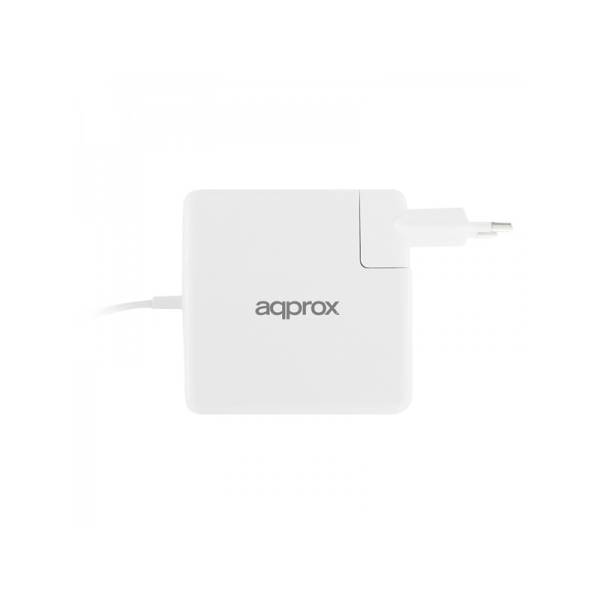 Cargador Approx 85w Usb 2.0 Macbook Blanco