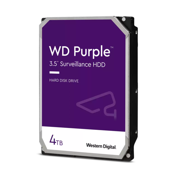 Disco Wd Purple 3.5" 4tb Sata3 256mb 5400rpm