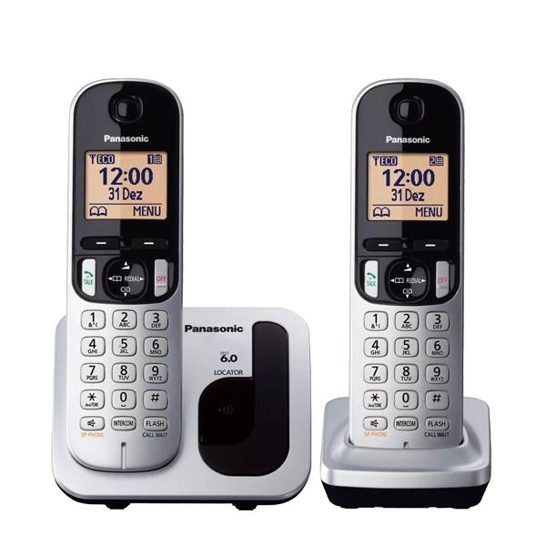 Panasonic Kx-tgc212sps Teléfono Duo Gris/negro