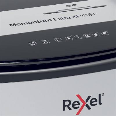 Destructora Rexel Momentum Extra Xp418+ Corte Particulas