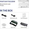 Impresora Pantum Laser Monocromo P3010dw 30ppm 250h Usb Wifi Rj45 Nfc 3y