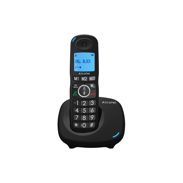Teléfono Inalámb. Alcatel Xl535 Duo Negro