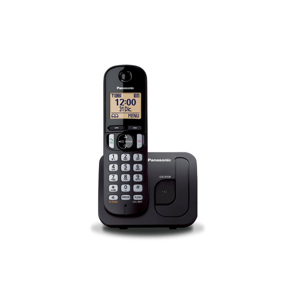 Panasonic Kx-tgc210spb Teléfono Inalámbrico Dect Negro